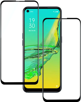 VAlight Edge To Edge Tempered Glass for OPPO A33(Pack of 2)