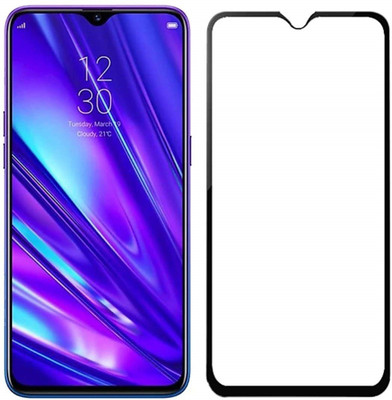 AKSHUD Edge To Edge Tempered Glass for OPPO A12(Pack of 1)