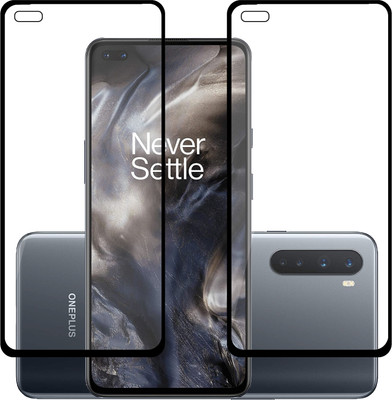 MobileBukket Edge To Edge Tempered Glass for OnePlus Nord(Pack of 2)