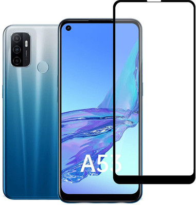 AKSHUD Edge To Edge Tempered Glass for OPPO A33(Pack of 1)