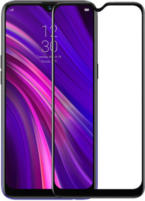 TrueObjects Edge To Edge Tempered Glass for Realme 3(Pack of 1)