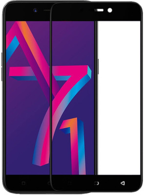 TrueObjects Edge To Edge Tempered Glass for Oppo A71K(Pack of 1)