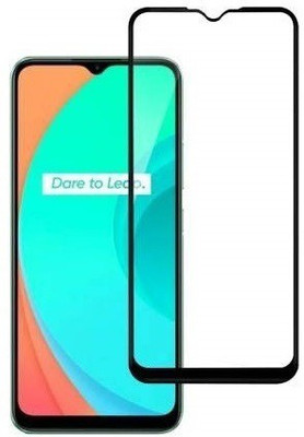 DSCASE Edge To Edge Tempered Glass for OPPO A12(Pack of 1)