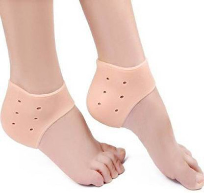 Straplt nti heel crack set socks pain foot gel relief Heel Support Heel Support Heel Support(Beige)