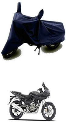 Utkarsh Two Wheeler Cover for Bajaj(Pulsar 220 DTS-i, Blue)