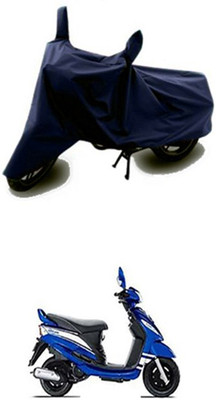 Utkarsh Two Wheeler Cover for Mahindra(Rodeo RZ, Blue)