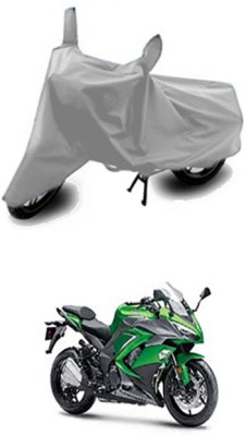 Utkarsh Two Wheeler Cover for Kawasaki(Ninja 1000, Silver)