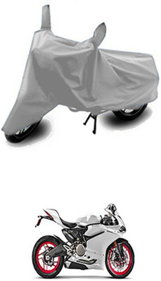 Utkarsh Two Wheeler Cover for Ducati(Silver)