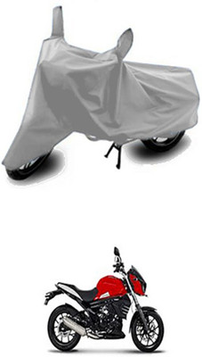 Utkarsh Two Wheeler Cover for Mahindra(Silver)