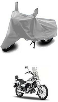 Utkarsh Two Wheeler Cover for Bajaj(Silver)