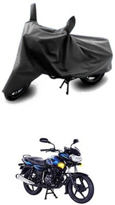 Wild Panther Two Wheeler Cover for Bajaj(Discover 125 DTS-i, Grey)