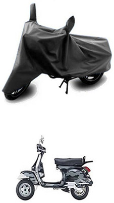 Utkarsh Two Wheeler Cover for LML(Star Euro, Grey)