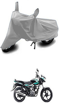 Utkarsh Two Wheeler Cover for Bajaj(Silver)