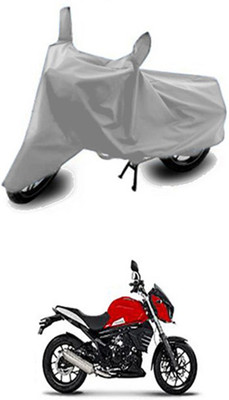 Utkarsh Two Wheeler Cover for Mahindra(Silver)