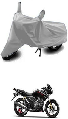 Utkarsh Two Wheeler Cover for TVS(Silver)