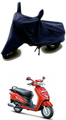 Utkarsh Two Wheeler Cover for Hero(Duet, Blue)