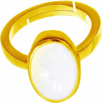 RATAN BAZAAR Stone Opal Gold Plated Ring