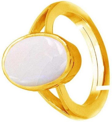 RATAN BAZAAR Stone Opal Gold Plated Ring