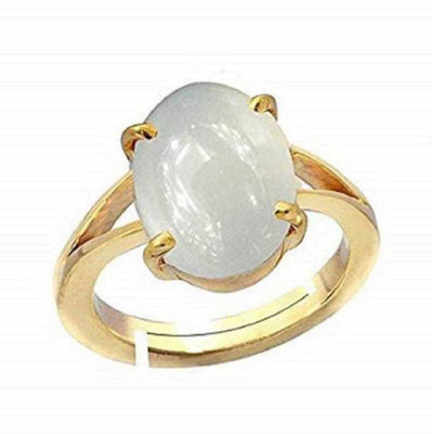 RATAN BAZAAR Stone Opal Gold Plated Ring