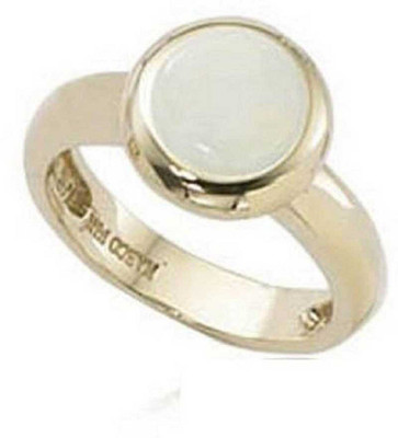 RATAN BAZAAR Stone Opal Gold Plated Ring