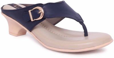 Rimezs Women Heels(Blue , 6)