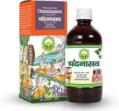 Basic Ayurveda Chandanasava(Pack of 4, 1800 ml)