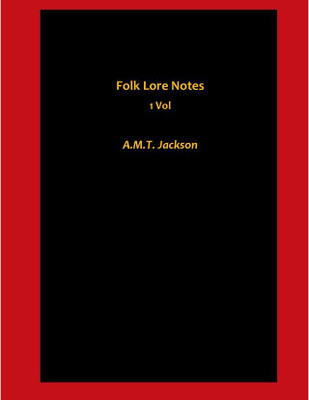 Folk Lore Notes Folklore of Gujarat(Paperback, A.M.T. Jackson)