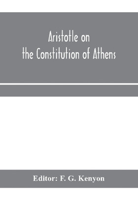 Aristotle on the constitution of Athens(English, Paperback, unknown)