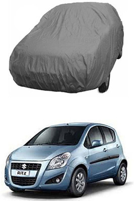 WildKraftZ Car Cover For Maruti Suzuki Ritz (Without Mirror Pockets)(Grey)
