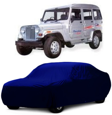 Chiefride Car Cover For Mahindra Marshal (Without Mirror Pockets)(Blue)