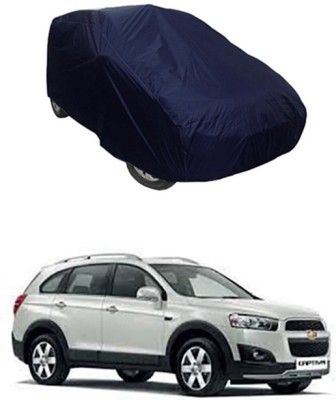 unik auto Car Cover For Chevrolet Captiva (Without Mirror Pockets)(Blue)