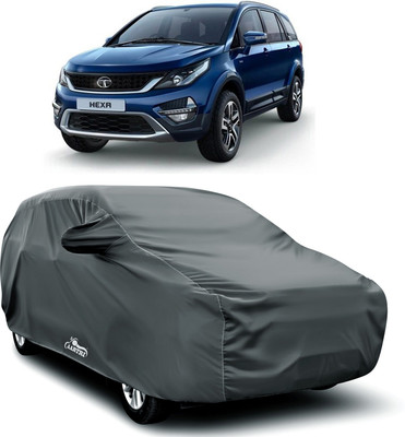 XAFO Car Cover For Tata Hexa (With Mirror Pockets)(Grey)