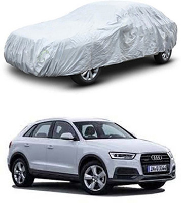 Wadhwa Creations Car Cover For Audi Q3 (Without Mirror Pockets)(Silver)