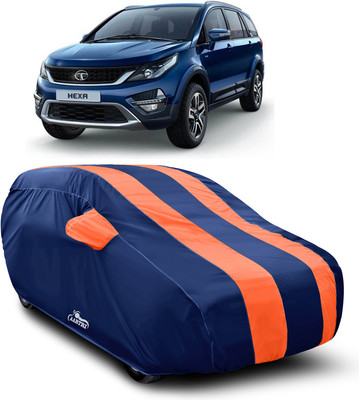 XAFO Car Cover For Tata Hexa (With Mirror Pockets)(Orange)