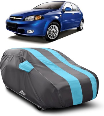 XAFO Car Cover For Chevrolet Optra SRV (With Mirror Pockets)(Blue)