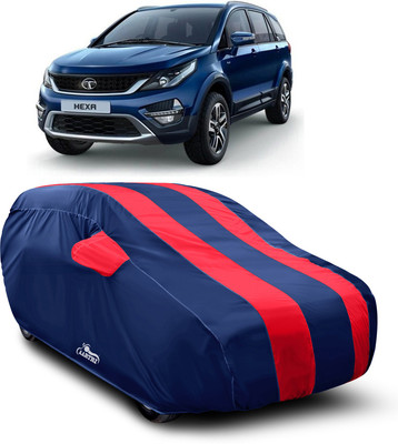 XAFO Car Cover For Tata Hexa (With Mirror Pockets)(Red)