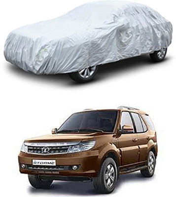 THE REAL ARV Car Cover For Tata Safari Storme(Silver)