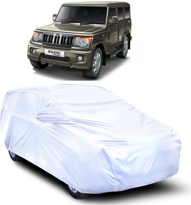 AARTRI Car Cover For Mahindra Bolero (With Mirror Pockets)(Silver, For 2019 Models)