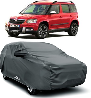 VITSOA Car Cover For Skoda Yeti (With Mirror Pockets)(Grey)