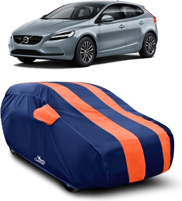 XAFO Car Cover For Volvo V40 (With Mirror Pockets)(Orange)