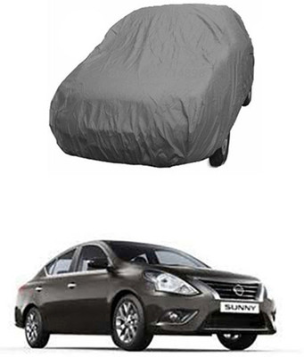 unik auto Car Cover For Nissan Sunny (Without Mirror Pockets)(Grey)
