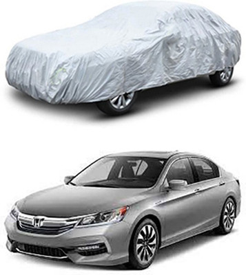 WildKraftZ Car Cover For Chevrolet Enjoy (Without Mirror Pockets)(Silver)