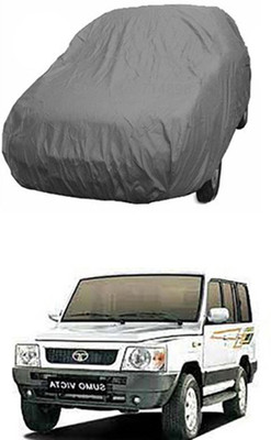 unik auto Car Cover For Tata Sumo Victa (Without Mirror Pockets)(Grey)