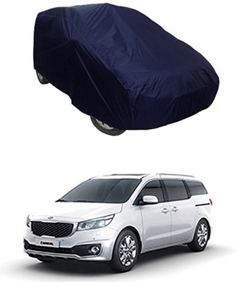 unik auto Car Cover For Kia Grand Carnival (Without Mirror Pockets)(Blue)