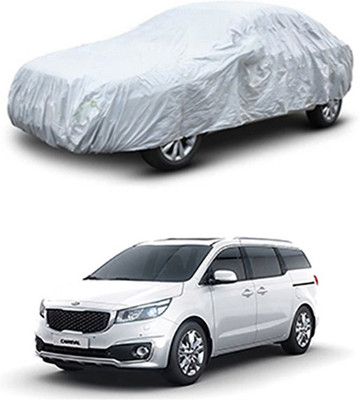 unik auto Car Cover For Kia Grand Carnival (Without Mirror Pockets)(Silver)