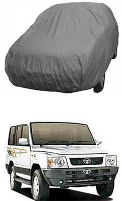 unik auto Car Cover For Tata Sumo (Without Mirror Pockets)(Grey)