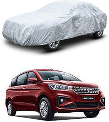 WildKraftZ Car Cover For Maruti Suzuki Ertiga (Without Mirror Pockets)(Silver)
