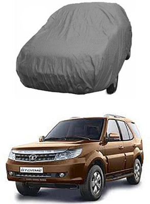 Utkarsh Car Cover For Tata Safari Storme (Without Mirror Pockets)(Grey)