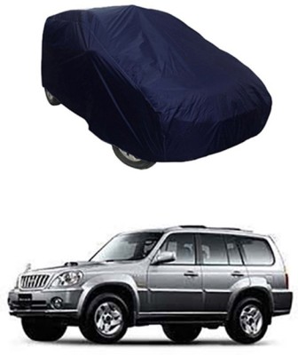 Wadhwa Creations Car Cover For Hyundai Terracan (Without Mirror Pockets)(Blue)