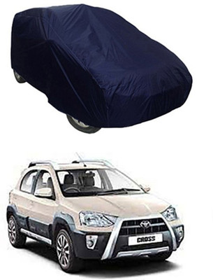 Wadhwa Creations Car Cover For Toyota Etios Cross (Without Mirror Pockets)(Blue)